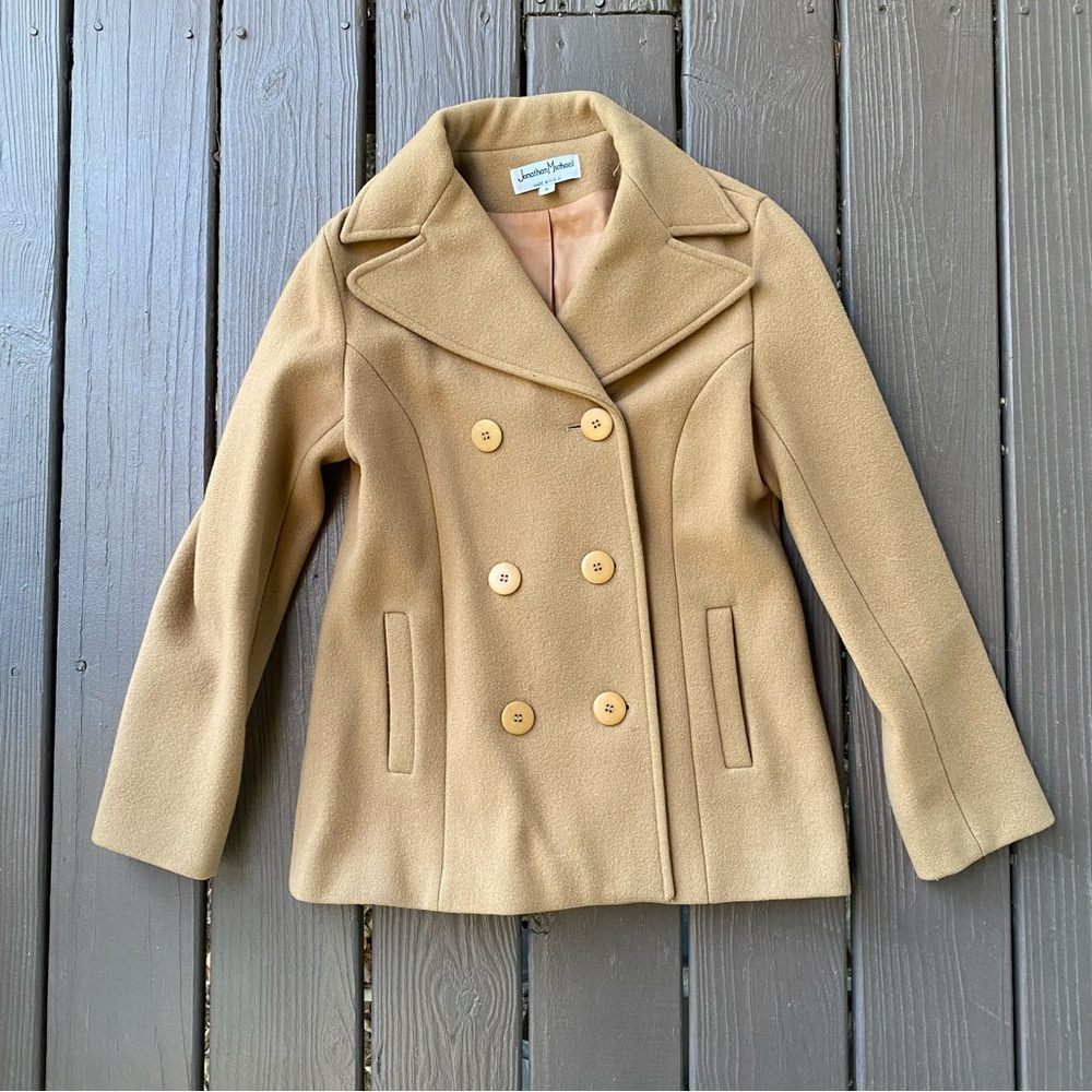 Vintage Jonathan Michael Wool Coat Women’s Small Made in USA